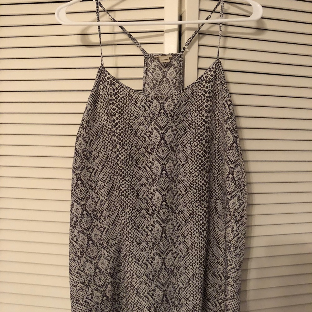 Snake Print JCrew Camisole
